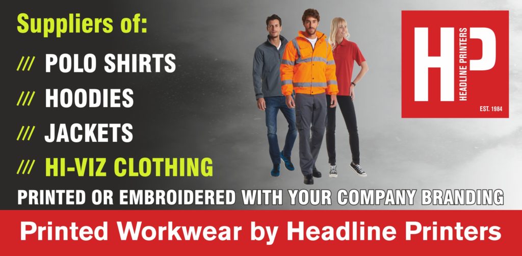Embroidered Workwear by Headline Printers