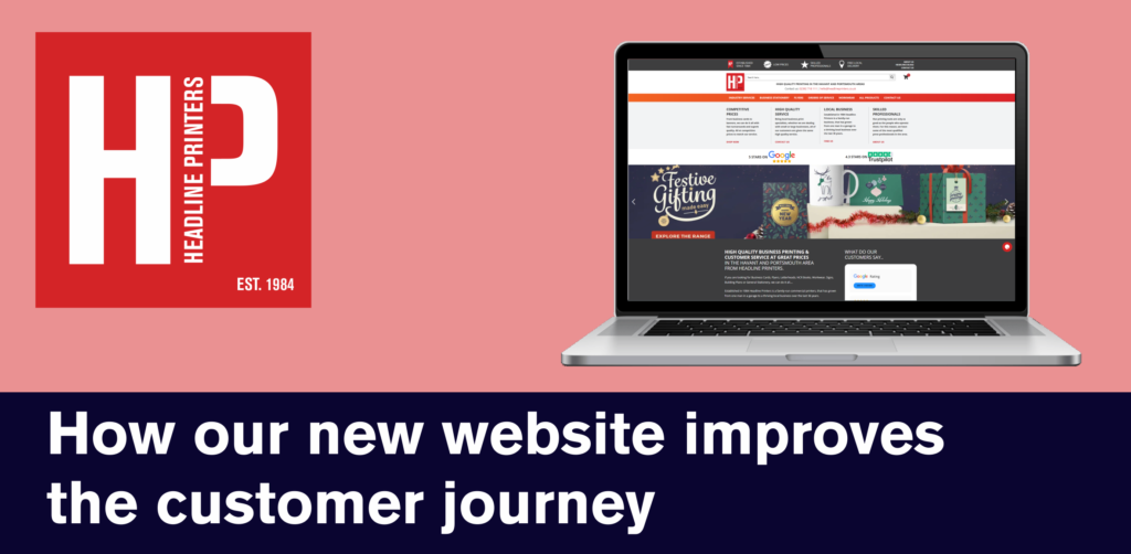 How our new website improves the customer journey