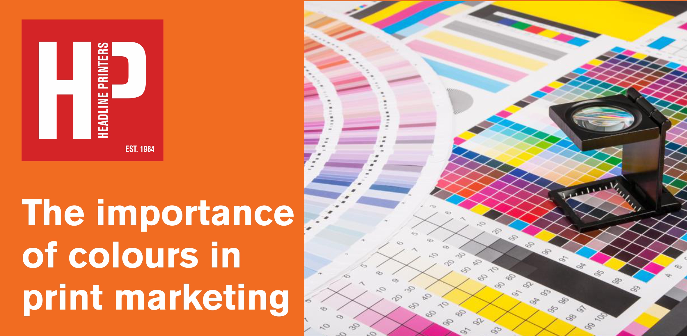 The importance of colours in print marketing
