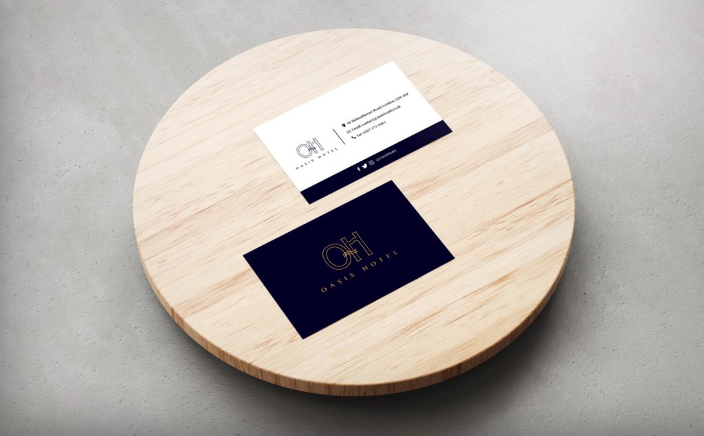 Accommodation Business Cards