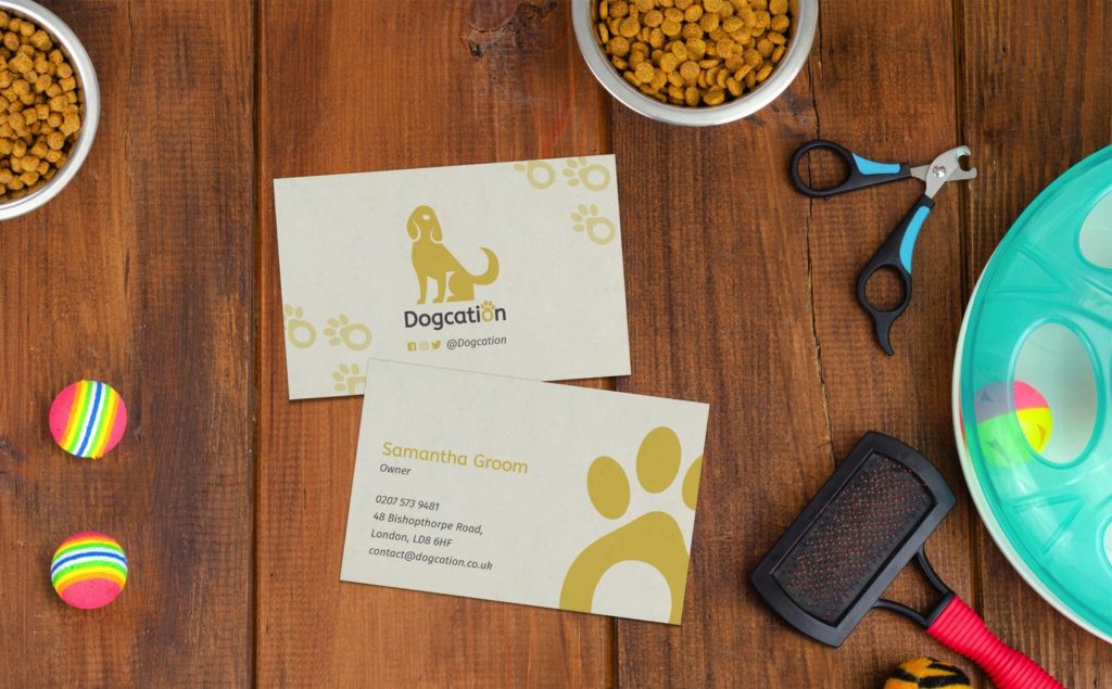 Boarding Kennels Business Cards
