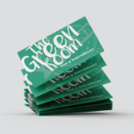 Soft touch Laminated Business Cards