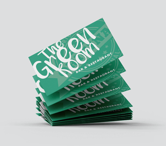 Soft touch Laminated Business Cards