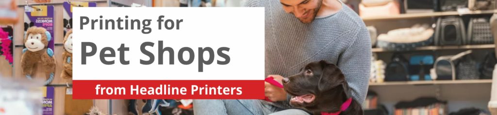 Printing for Pet Shops