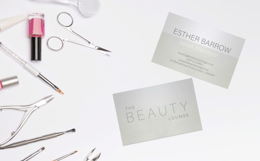 Pampering Business Card