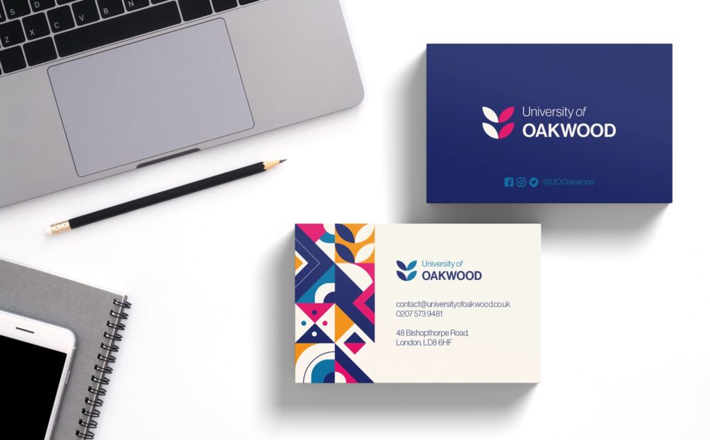 Schools and Universities Business Card