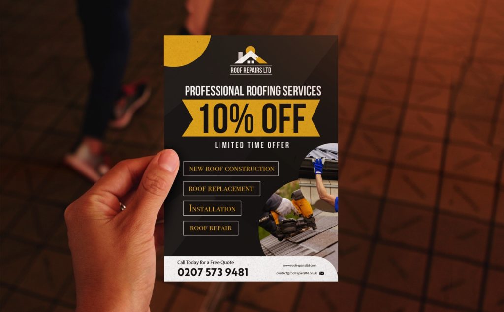 Roofing Flyer