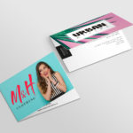 Portrait Folded Business Cards