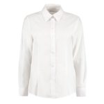 Kustom Kit Women's Workplace Oxford Blouse - Long Sleeved - White