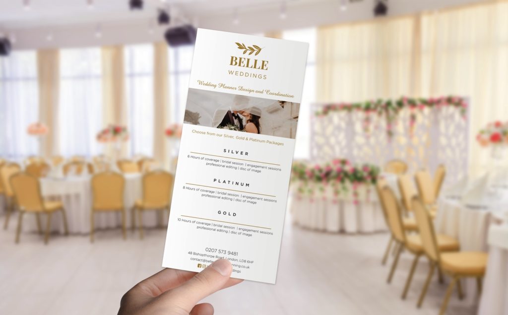 Wedding Planner Leaflet