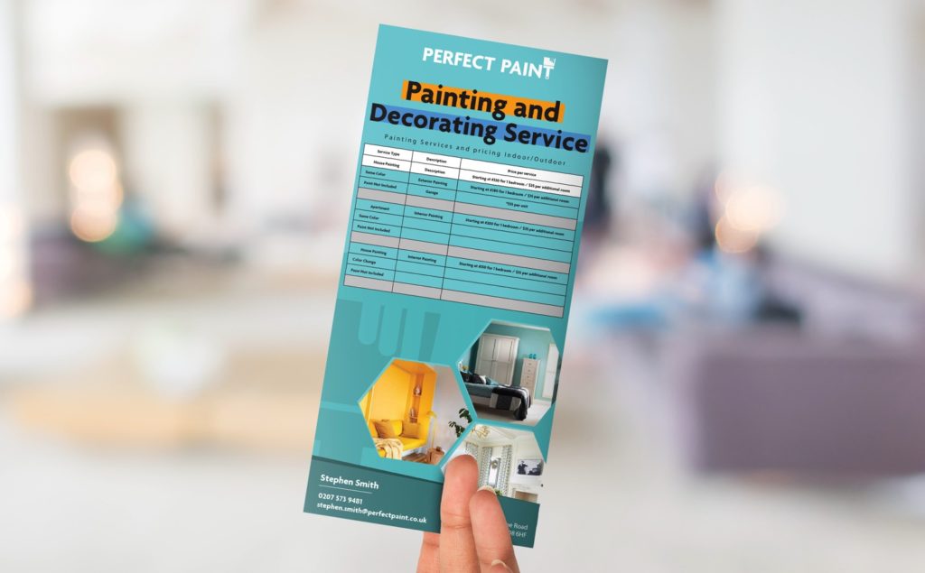 Paintors and Decorators Leaflet