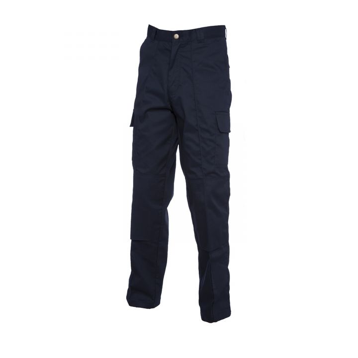 Uneek Cargo Trousers with Knee Pad Pocket - Navy Blue