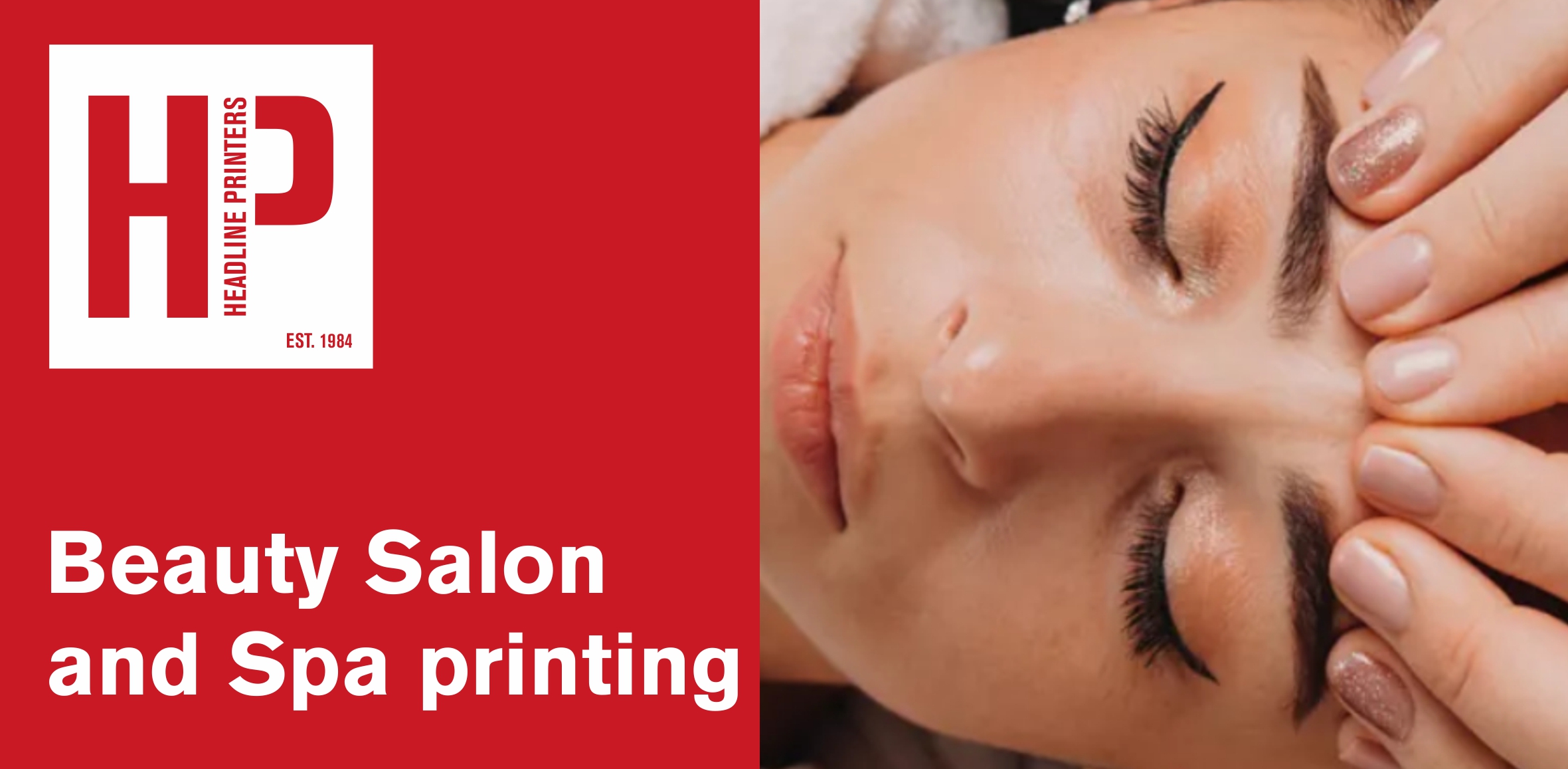 Beauty salon and spa printing