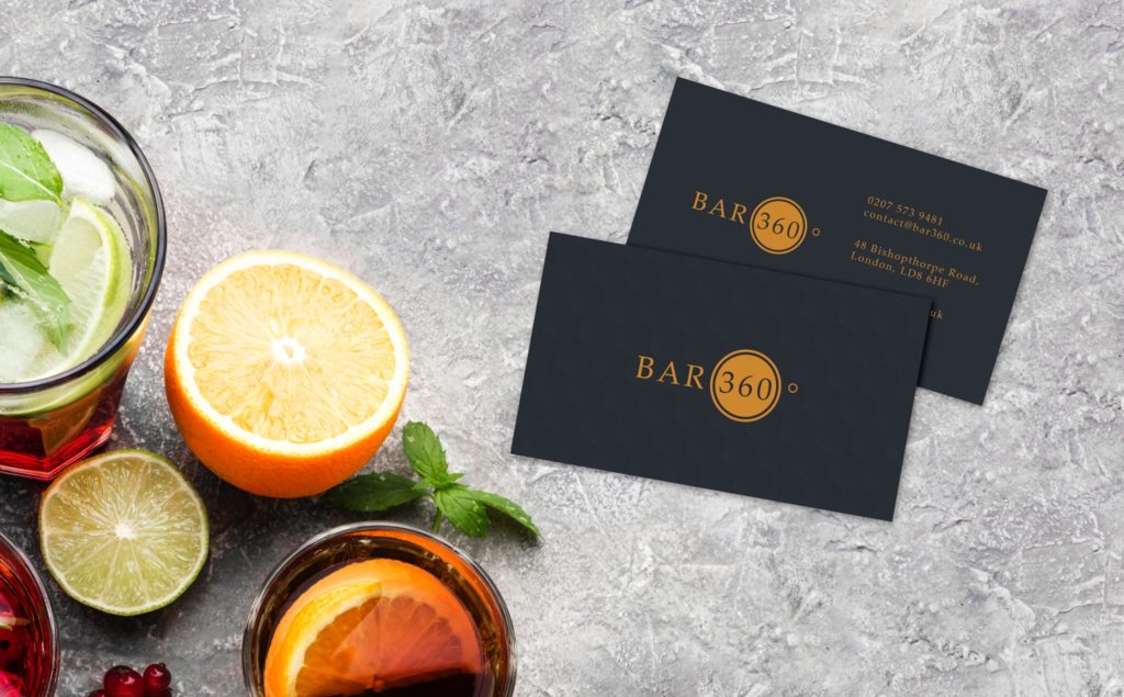 Bar Business Card