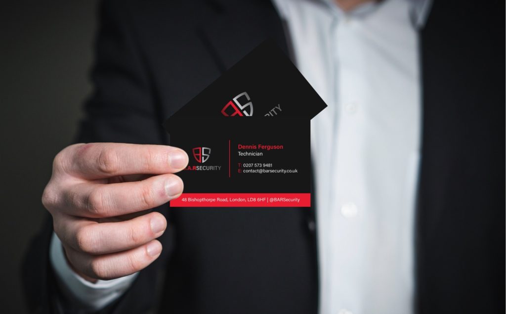 Security and Bouncers Business Card