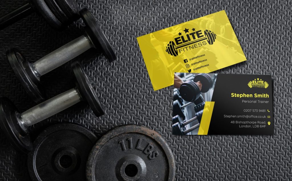 Business Cards for Gyms