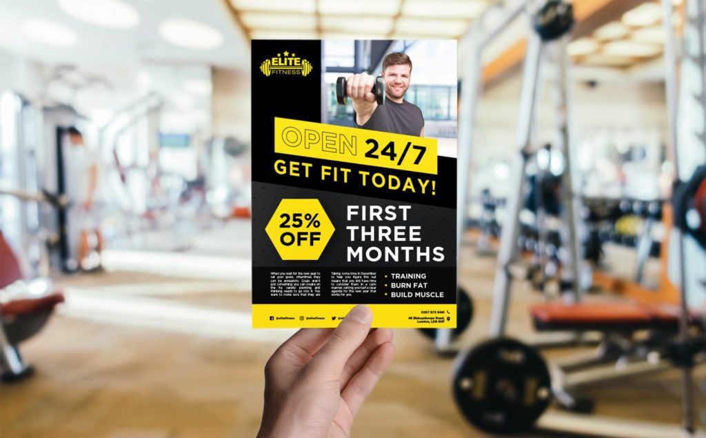 Flyers for Gyms