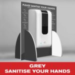 GREY SANITISE YOUR HANDS