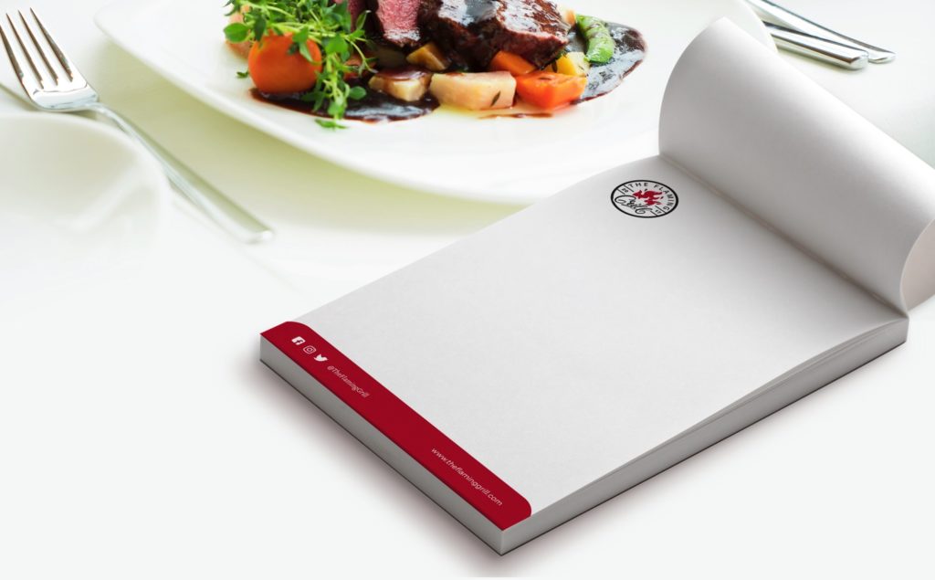 Restaurants Printing - Notepads