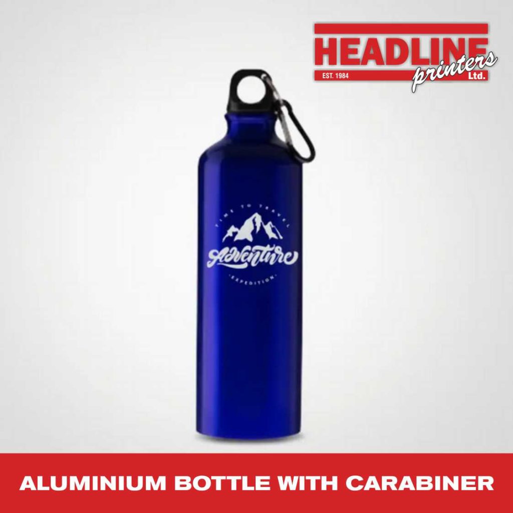 Aluminium Bottle with Carabiner