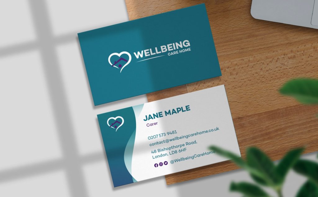 Care Home Business Card