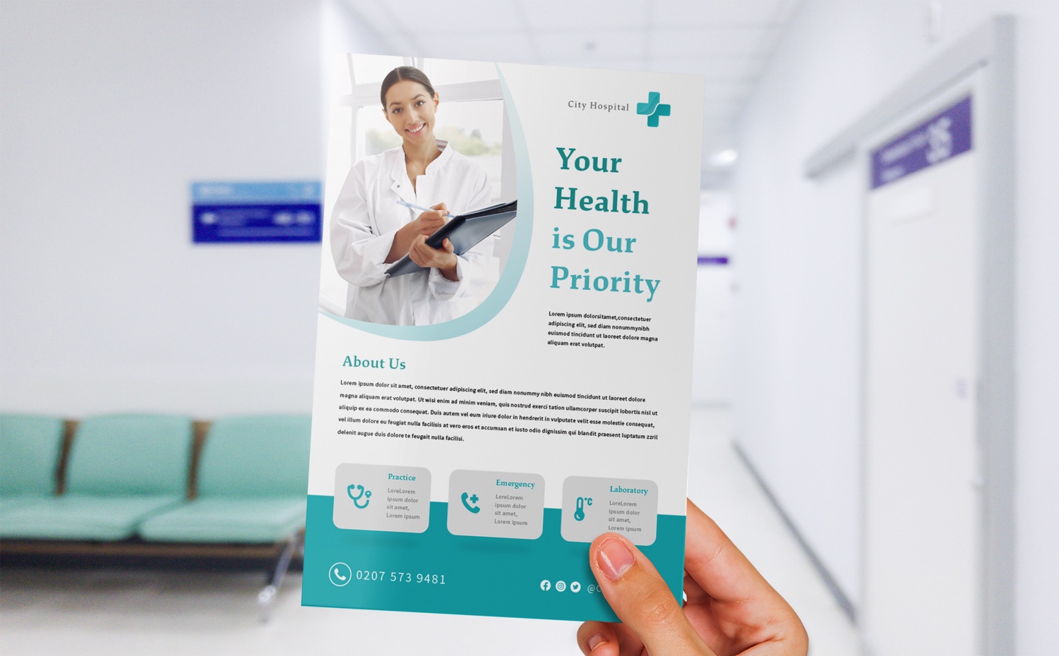 Hospital Flyer