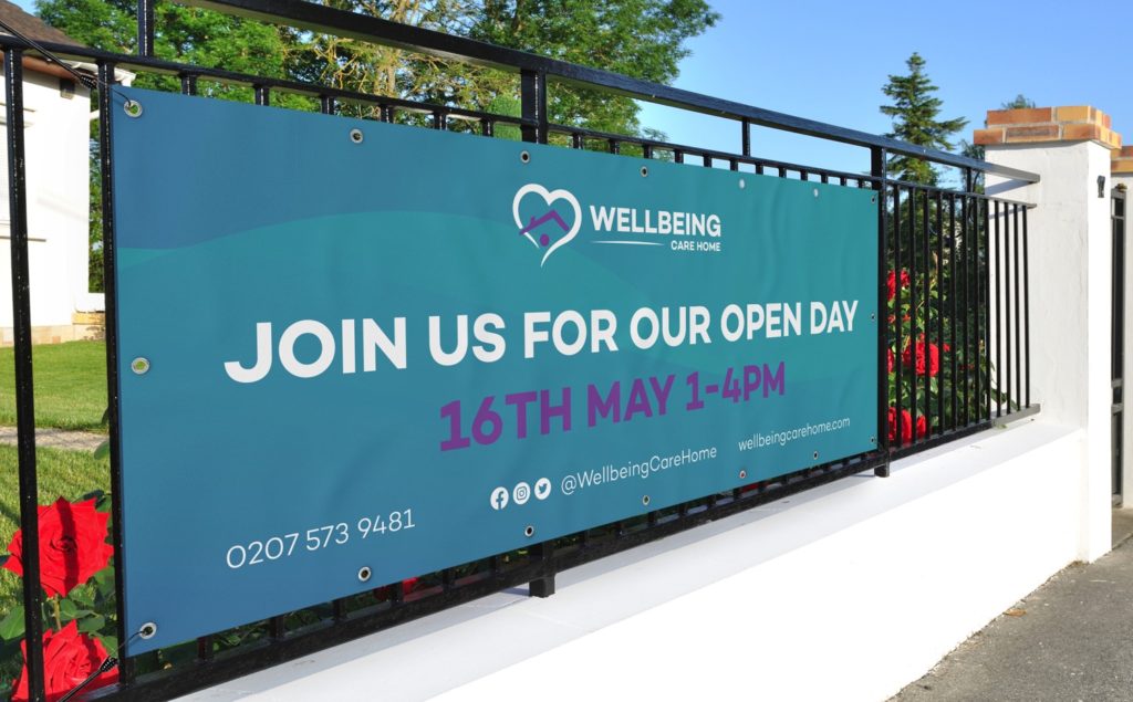 Care Home Outdoor Banner